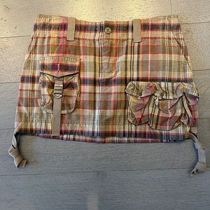 Rugby Ralph Lauren  plaid mini skirt